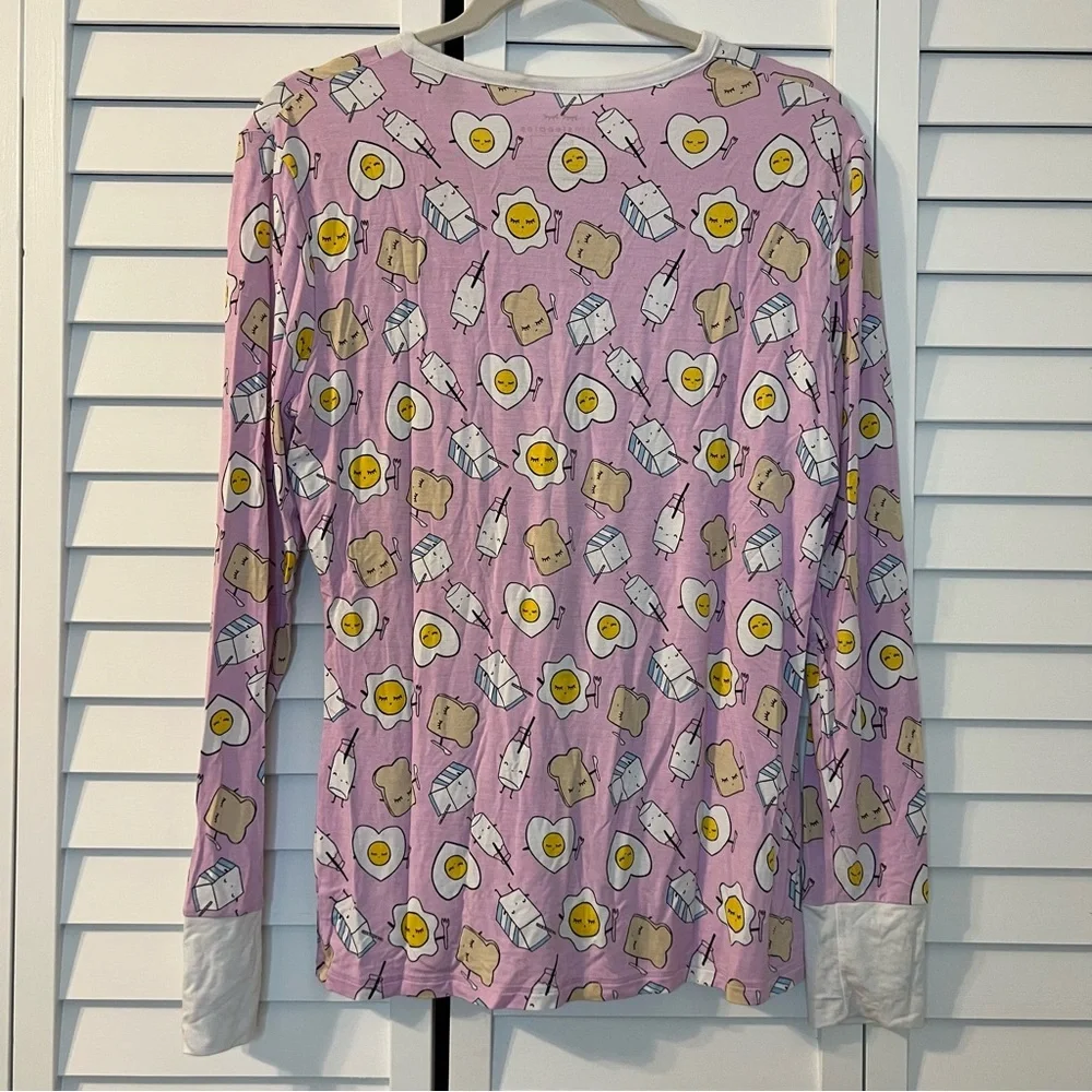 Little Sleepies Egg Print Pajama Top - Picture 3 of 6